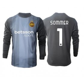 Inter Milan Yann Sommer #1 Målvakt Hemmakläder 2025-26 Långärmad